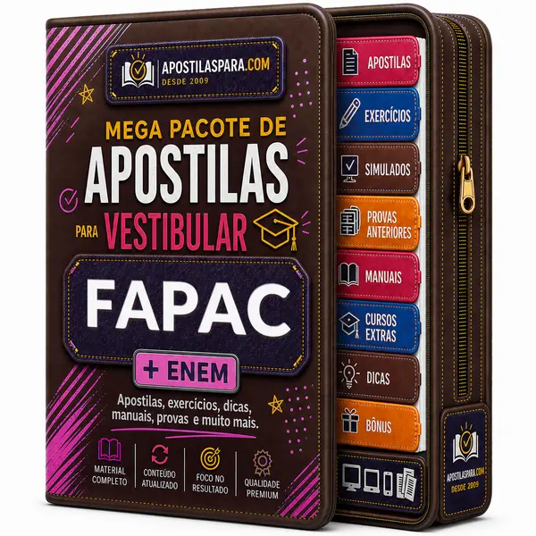 Apostila vestibular FAPAC