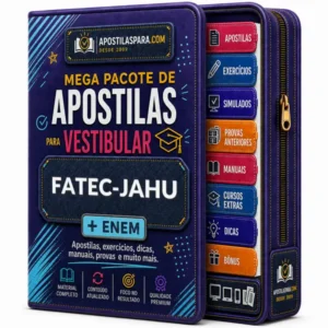 Apostila vestibular FATEC-JAHU