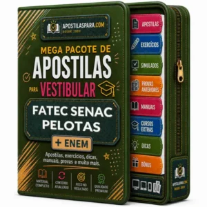 Apostila vestibular FATEC SENAC PELOTAS