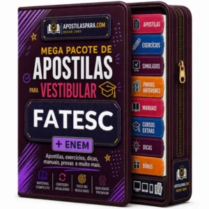 Apostila vestibular FATESC