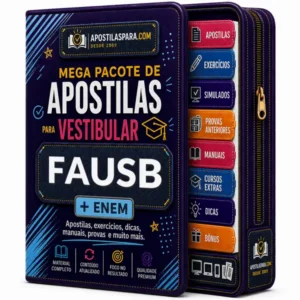 Apostila vestibular FAUSB