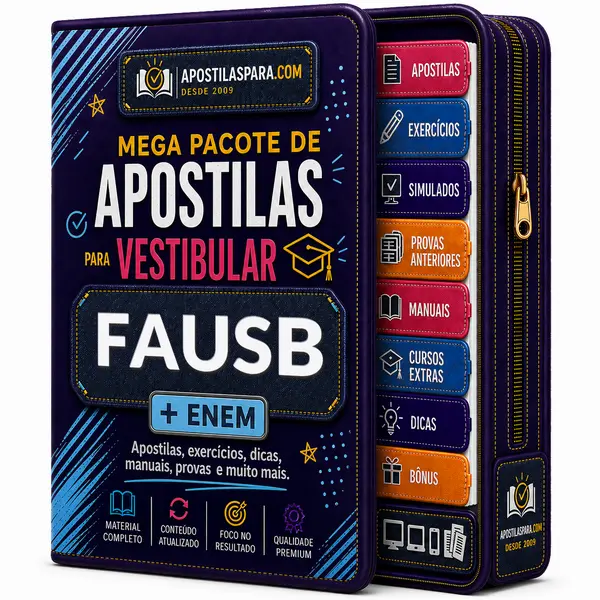 Apostila vestibular FAUSB