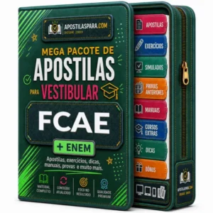 Apostila vestibular FCAE