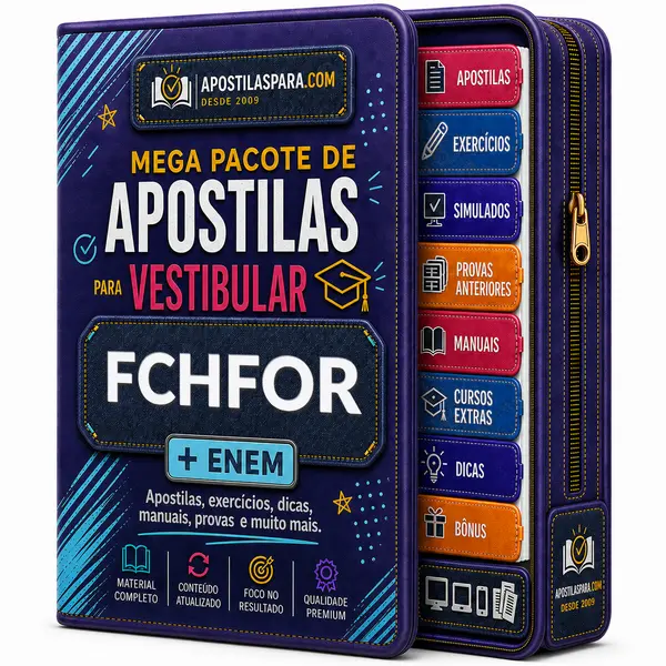 Apostila vestibular FCHFOR