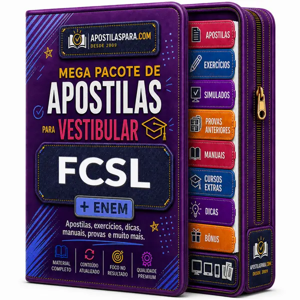 Apostila vestibular FCSL