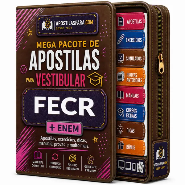 Apostila vestibular FECR