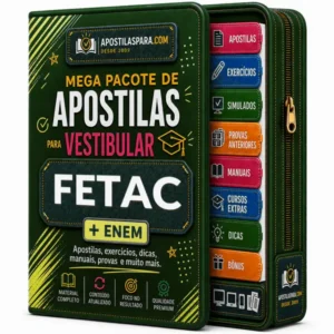 Apostila vestibular FETAC