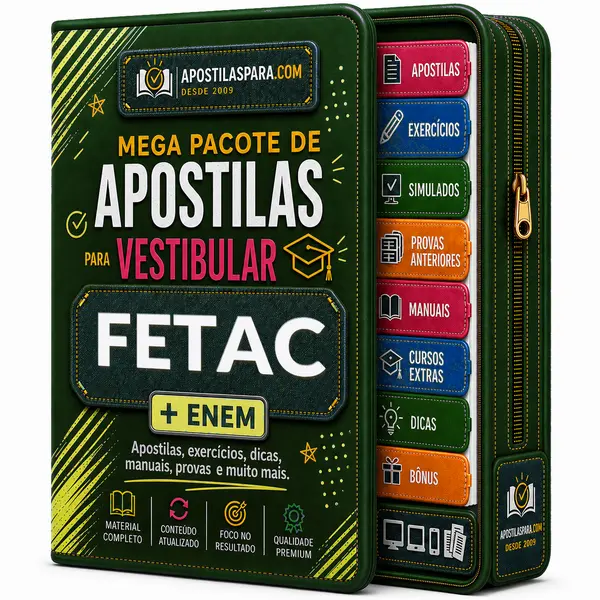 Apostila vestibular FETAC