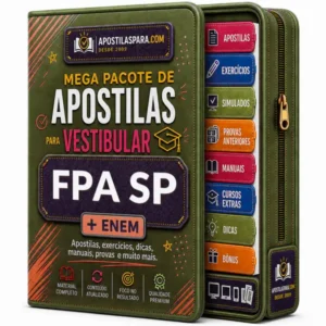 Apostila vestibular FPA SP