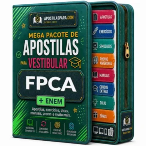 Apostila vestibular FPCA