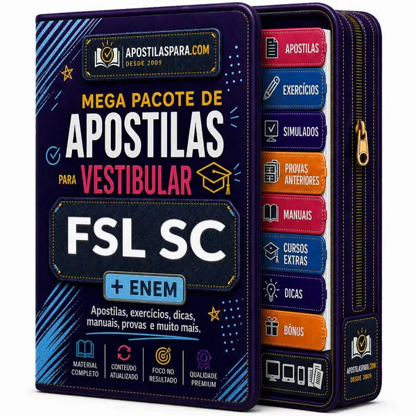 Apostila vestibular FSL SC