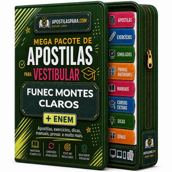 Apostila vestibular FUNEC Montes Claros
