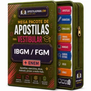 Apostila vestibular IBGM / FGM