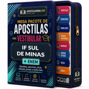 Apostila vestibular IF SUL DE MINAS