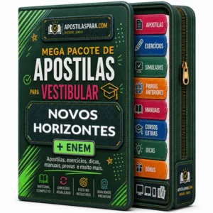 Apostila vestibular NOVOS HORIZONTES