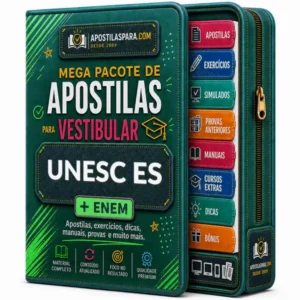 Apostila vestibular UNESC ES