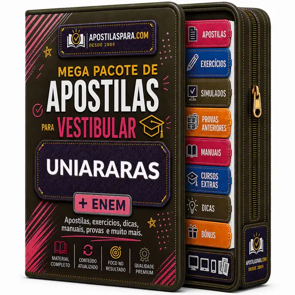 Apostila vestibular UNIARARAS