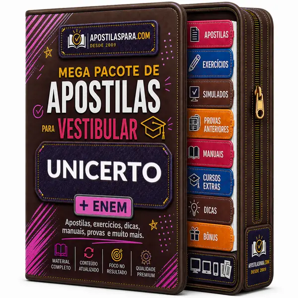 Apostila vestibular UNICERTO