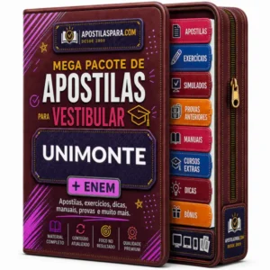 Apostila vestibular UNIMONTE
