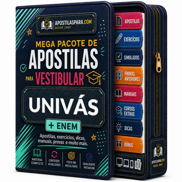 Apostila vestibular UNIVÁS