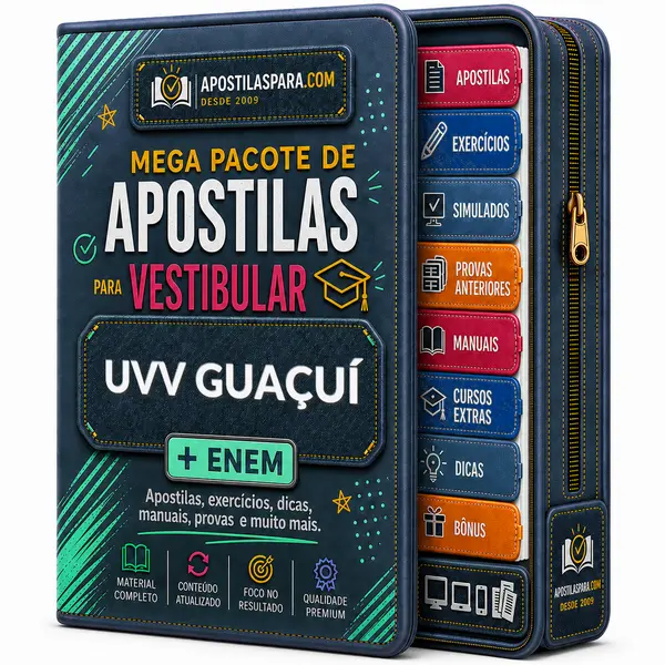Apostila vestibular UVV GUAÇUÍ