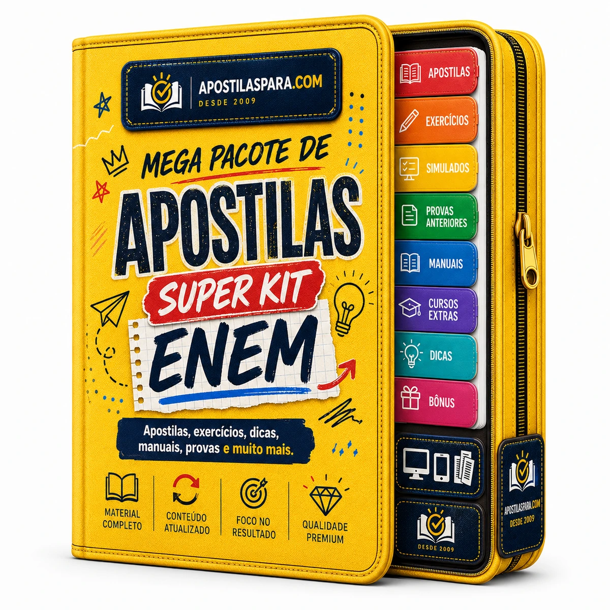 Super Kit Enem da Apostilas Para: apostilas e materiais de estudo em PDF